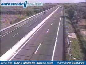 Imagen de vista previa de la cámara web Bisceglie - A14 - KM 642,5